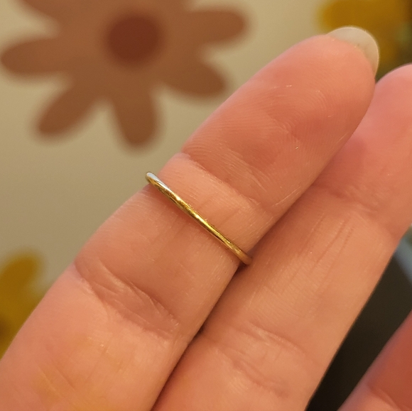 GLDN Solid Gold Grand Baguette Ring Forest Emerald Size 5 - Picture 5 of 9